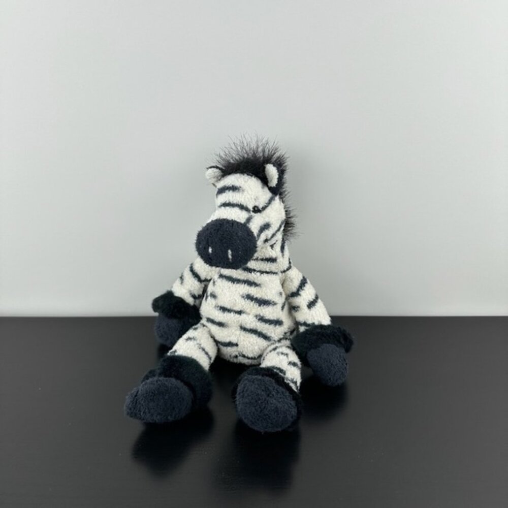 Rs Berrie Luv Pets Shammies Zulu Zebra 9 Black White Plh Stuffed Animal